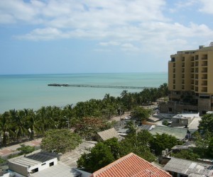 Riohacha - Avenue and Pier.  Source: Panoramio.com By: Juancho Peláez